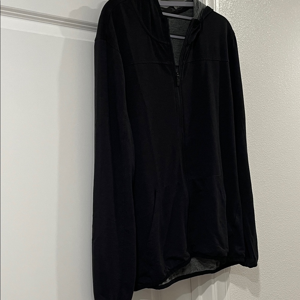 Adidas Hoodie Men City Flc F/Z Hd Black